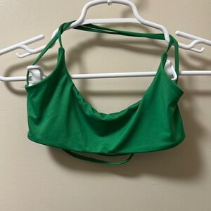 Green Women's Gym Top